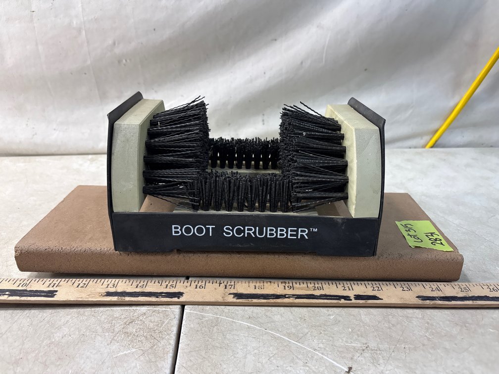 Boot Scrubber with Mounting Base