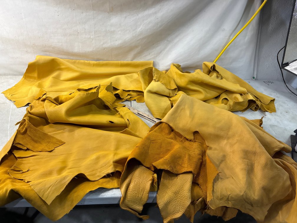 North American Deerskin Leather Hide