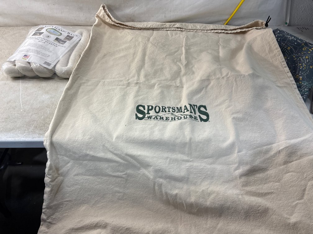 Game Bag and Canvas Drawstring Sack
