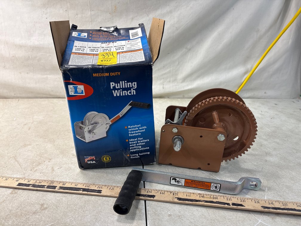 DL Medium Duty Manual Ratchet Pulling Winch
