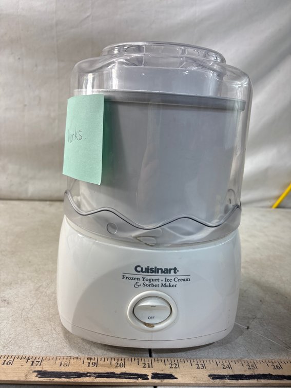 Cuisinart Frozen Yogurt and Ice Cream Maker ICE-20