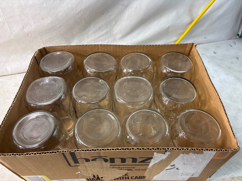 Clear Glass Canning Jars
