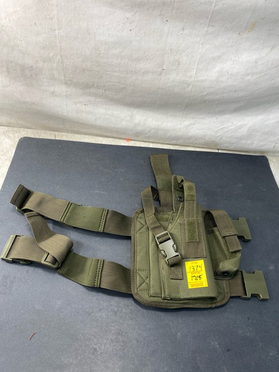 Olive Drab Tactical Drop Leg Holster