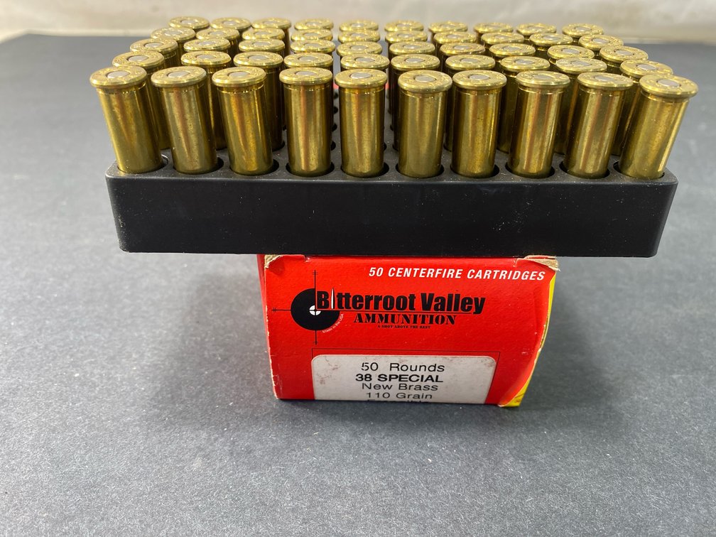 Bitterroot Valley Ammunition .38 Special 110 Grain Ammunition