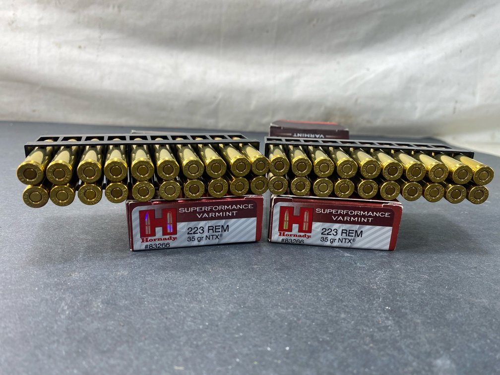 Hornady Superformance Varmint 223 Rem 35 gr NTX Ammunition