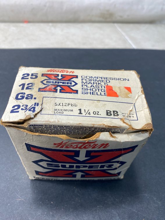 Western Super-X 12 Gauge Shotgun Shell Box