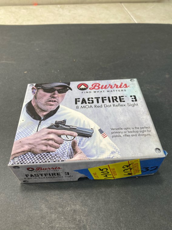 Burris FastFire 3 8 MOA Red Dot Reflex Sight