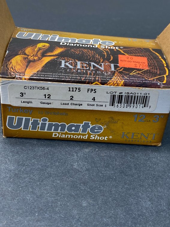 Kent Cartridge Ultimate Diamond Shot 12 Gauge Turkey Load