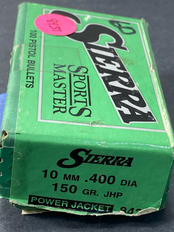 Sierra 10MM Reloading Bullets