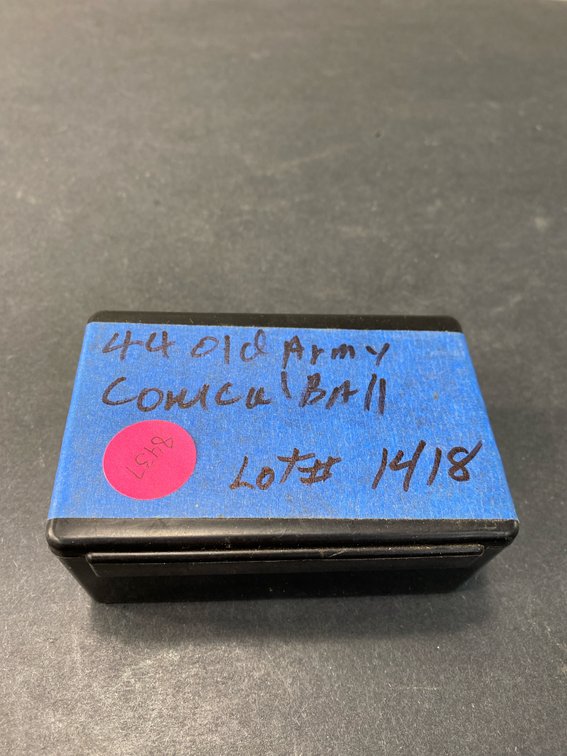 44 Old Army Conical Balls