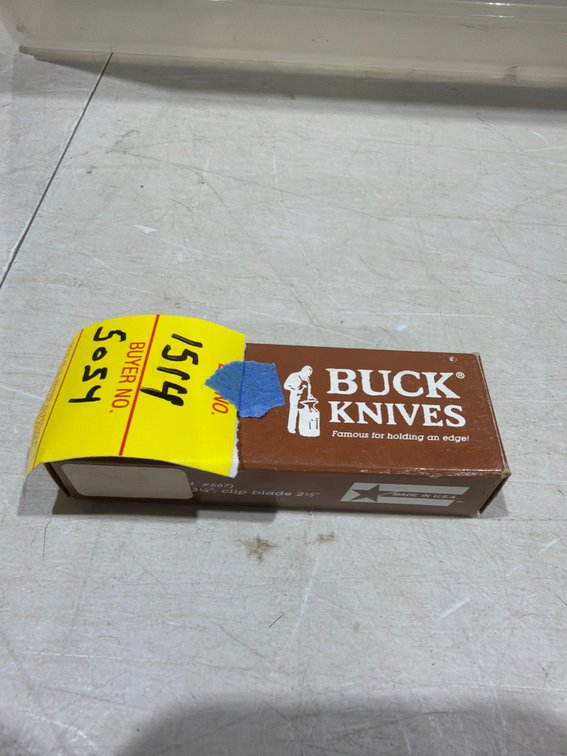 Buck Custom #667 Folding Pocket Knife