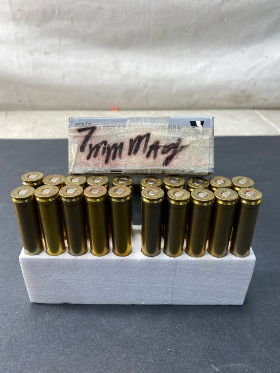 F-C 7mm Remington Magnum Cartridge Casing