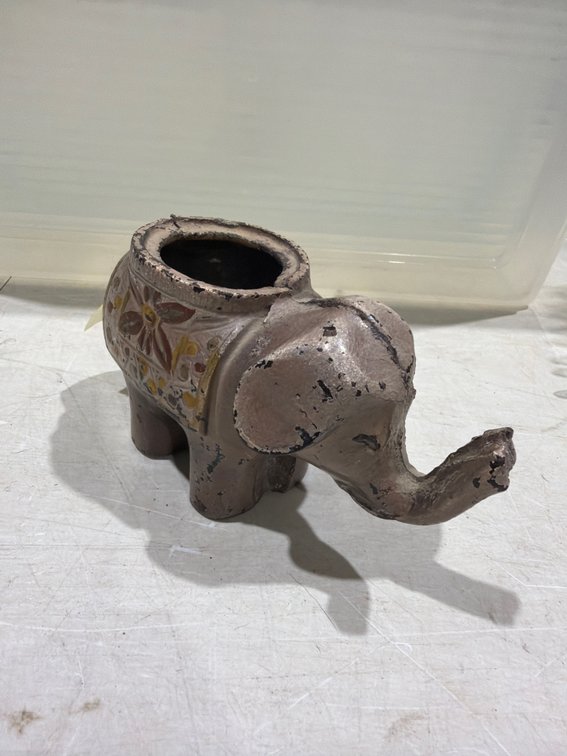Elephant-Shaped Vessel