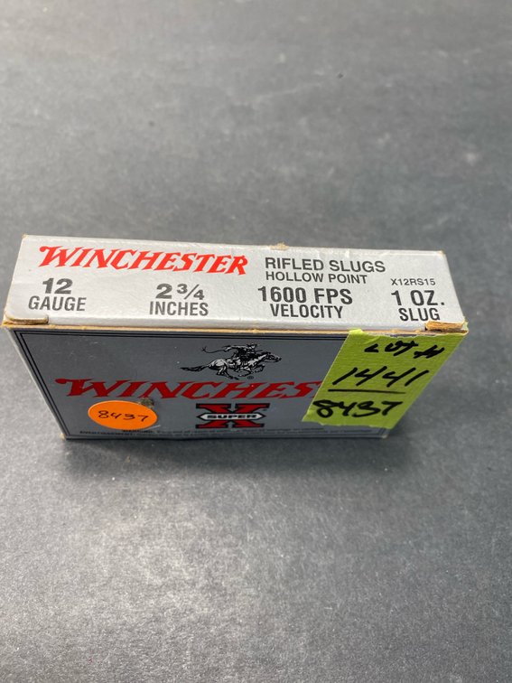Winchester Super X 12 Gauge Rifled Slug Ammunition