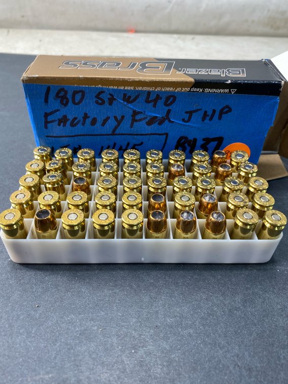 Federal .40 S&W Jacketed Hollow Point Ammunition
