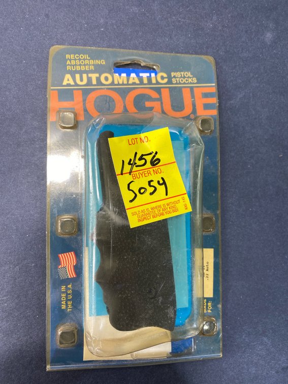 Hogue Rubber Pistol Grip for Ruger MK II