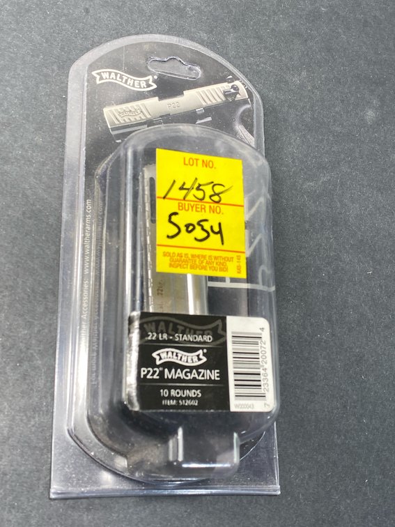 Walther P22 .22 LR 10-Round Magazine