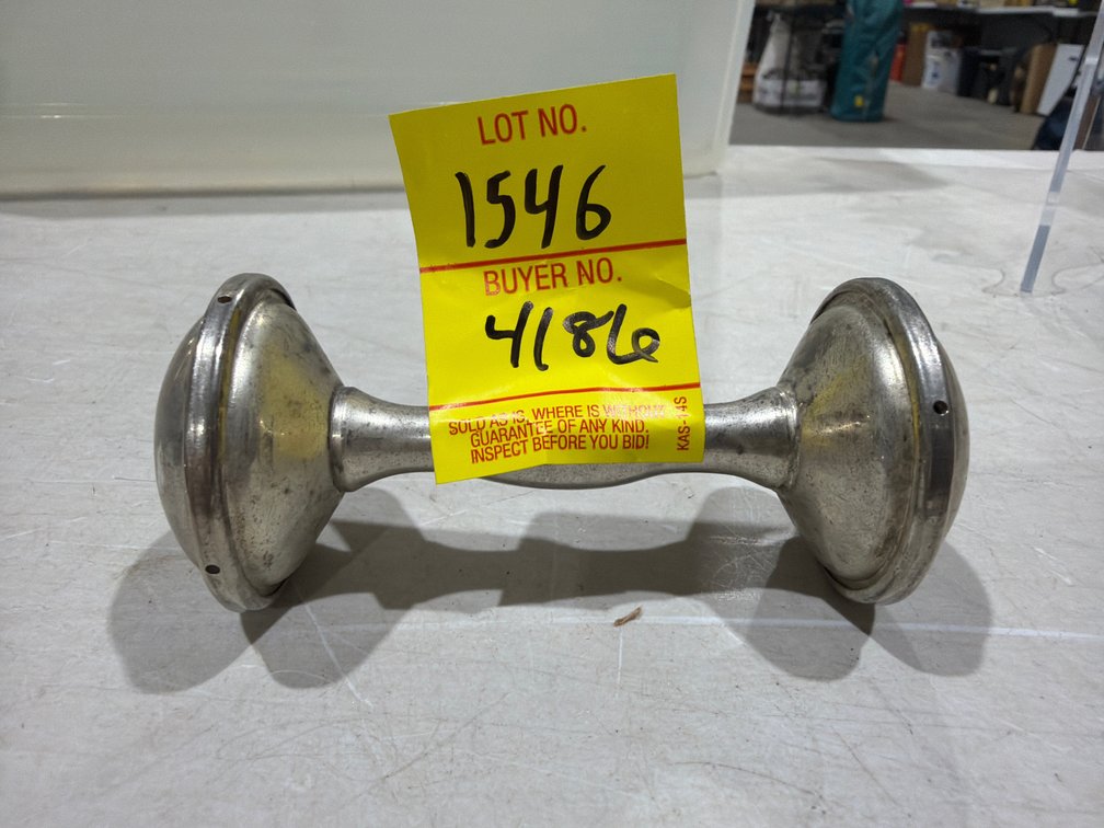 Silver-Tone Metal Rattle