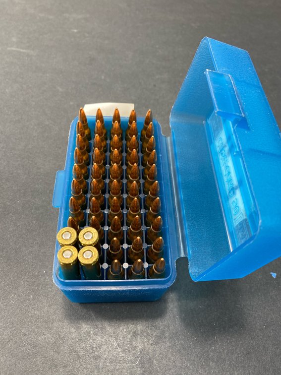 R-P .223 Remington Ammunition in MTM Case-Gard Box