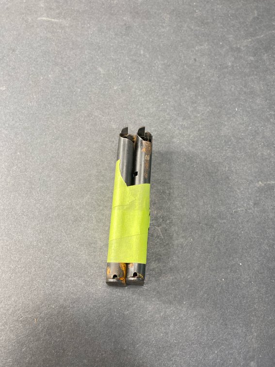 45 Auto Blued Steel Firearm Magazine