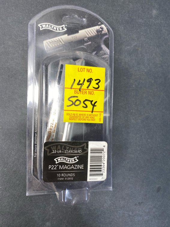 Walther P22 .22 LR 10-Round Magazine