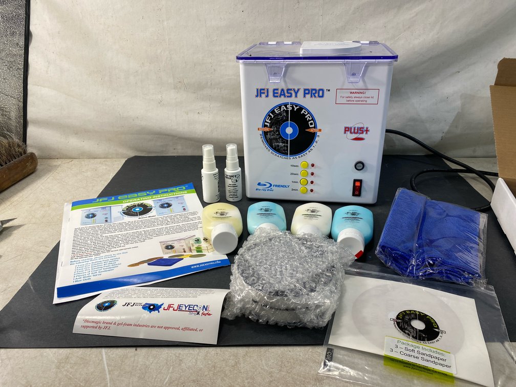 JFJ Easy Pro Plus+ Disc Repair Machine