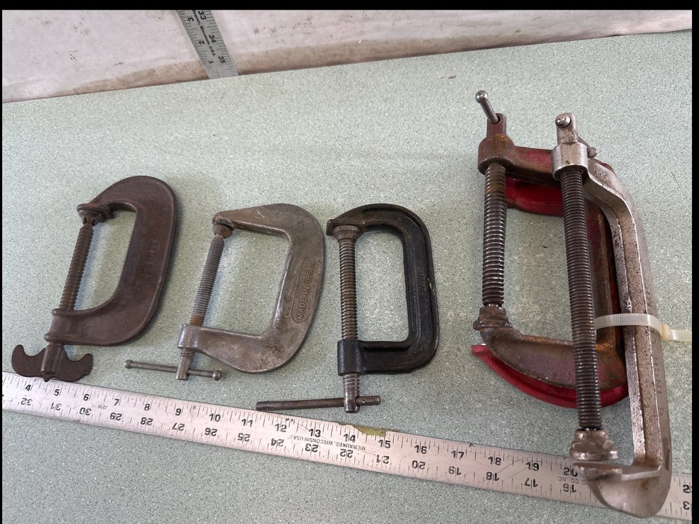 Cast Iron and Steel C-Clamps