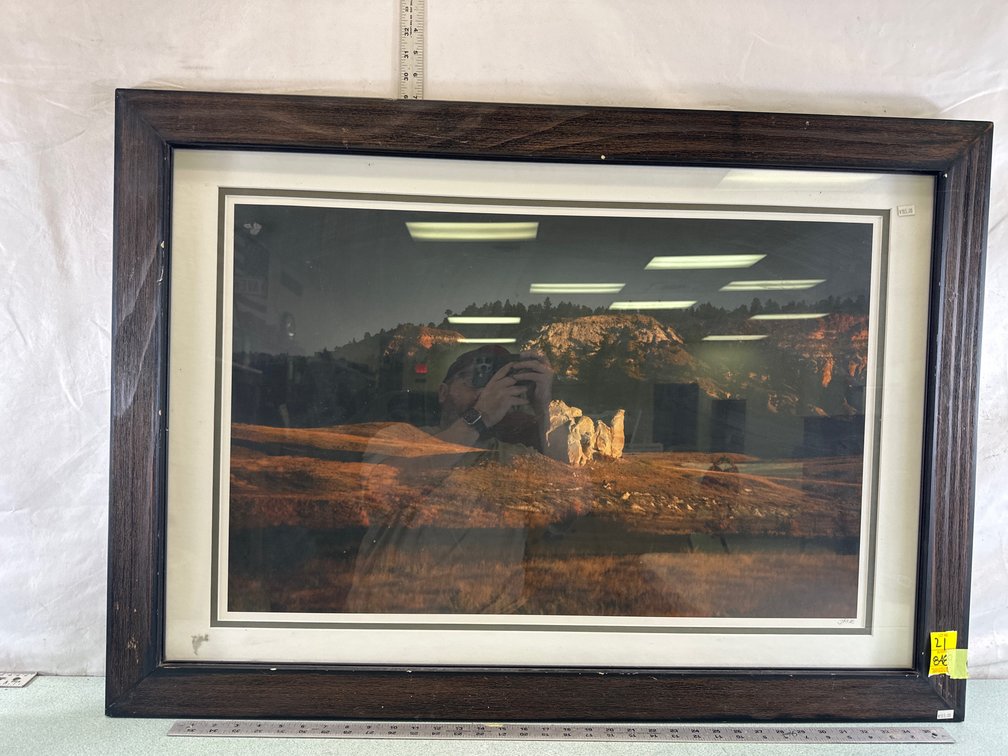 Framed Landscape Photograph