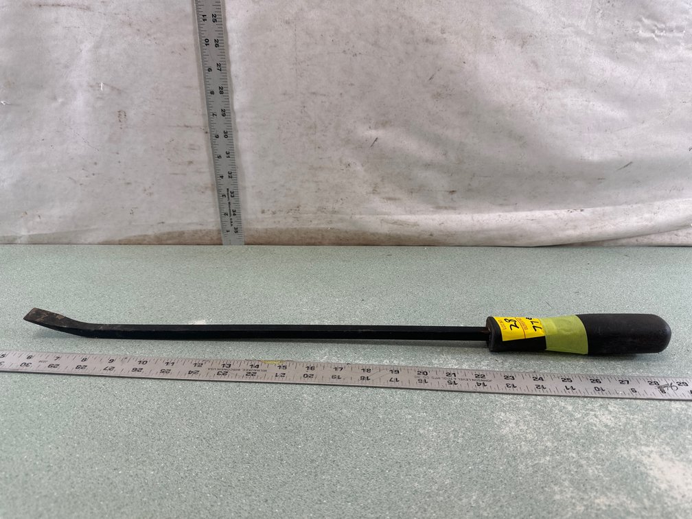 Square-Stock Steel Handled Pry Bar