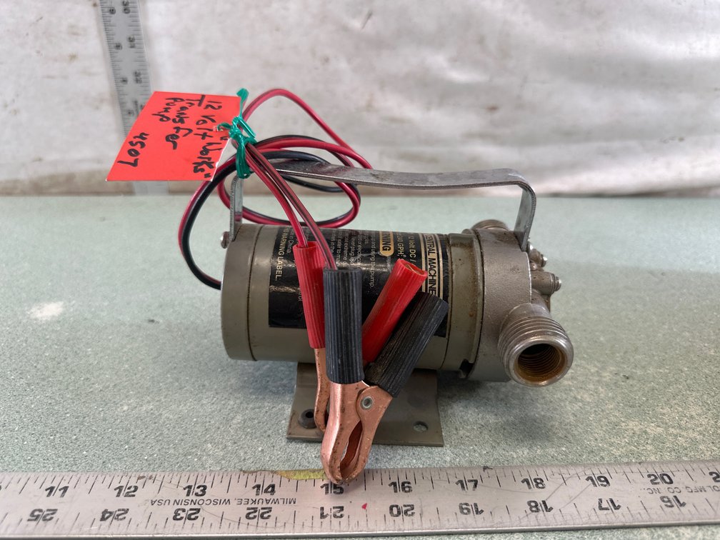 Central Machinery 12V DC Utility Transfer Pump