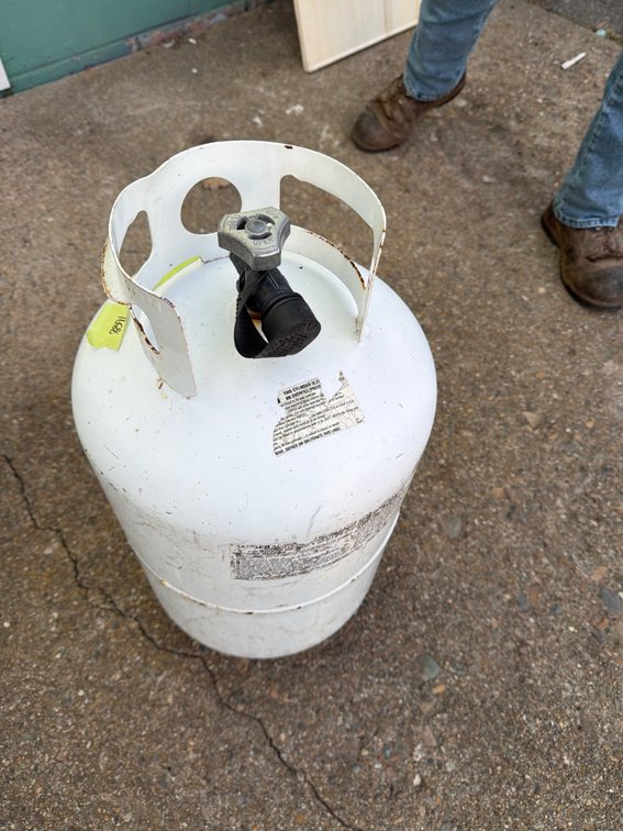 Steel LP Propane Tank with OPD Valve