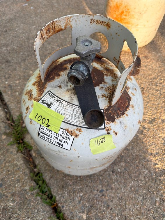 Propane Cylinder with OPD Valve