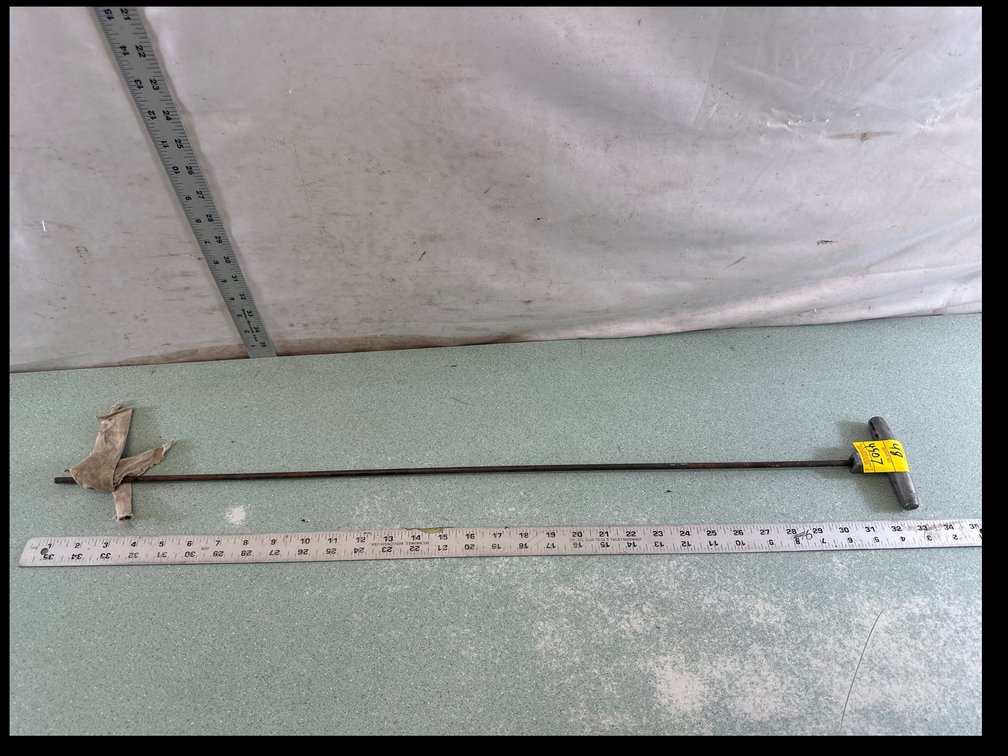 Metal T-Handle Rod Tool