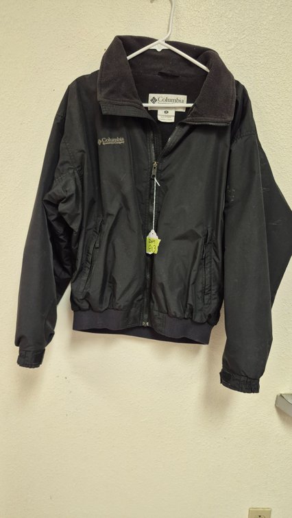 Columbia Men's Fleece-Lined Jacket, Size M