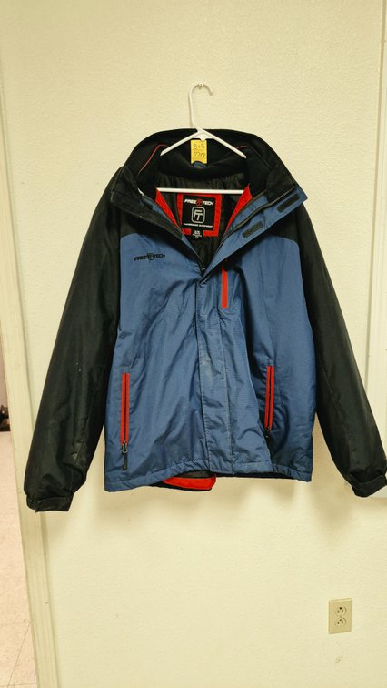 Free Tech Performance Outerwear Winter Jacket, Size XL
