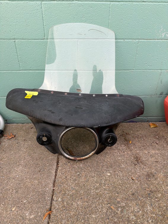 Bates Motorcycle Fairing with Windshield