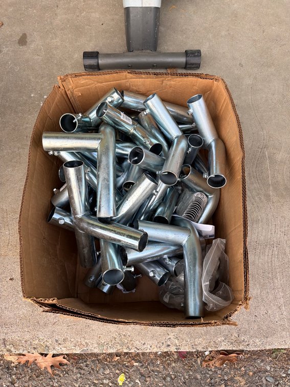 Galvanized Steel Canopy Pipe Fitting and Hardware