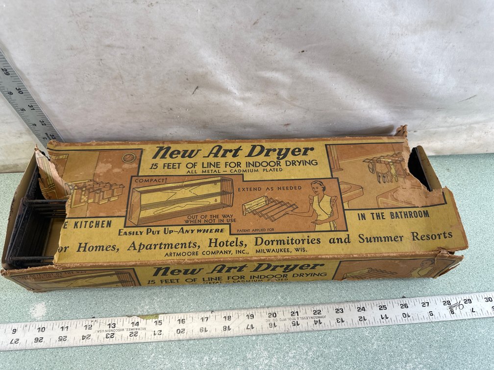 Artmoore New Art Dryer Indoor Drying Rack with Box