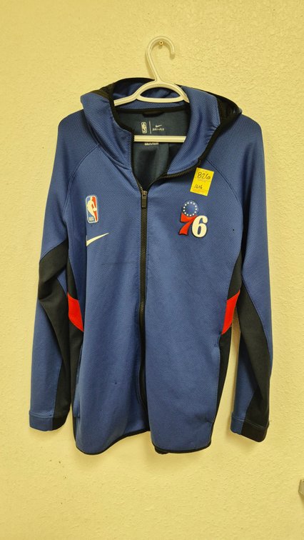 Nike NBA Philadelphia 76ers Dri-FIT Full-Zip Hooded Jacket