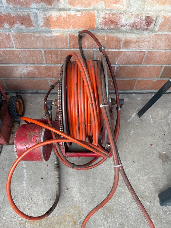 Hurst Jaws of Life Motorized Hydraulic Rescue Tool Hose Reel
