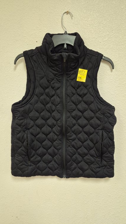 Kirkland Signature Quilted Zip-Up Vest, Size S