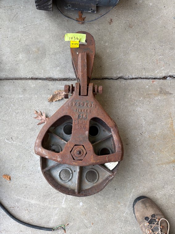Skookum Timken T14 16-Ton Rigging Snatch Block