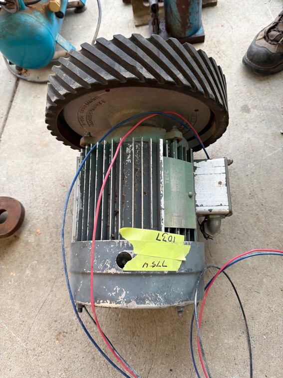 Lincoln Electric 3 HP TEFC Electric Motor