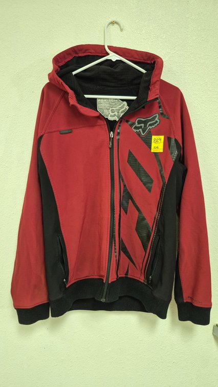 Fox Tech FX-Bionic Series Hooded Jacket, Size XL