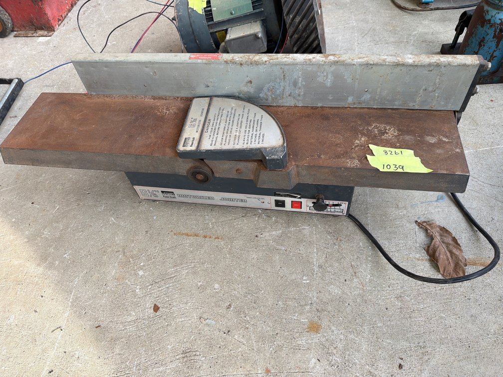 Montgomery Ward Powr Kraft 6 1/8" Motorized Jointer