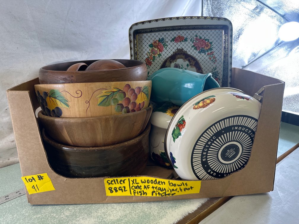 Cookware, Woodenware, and Ceramic Houseware