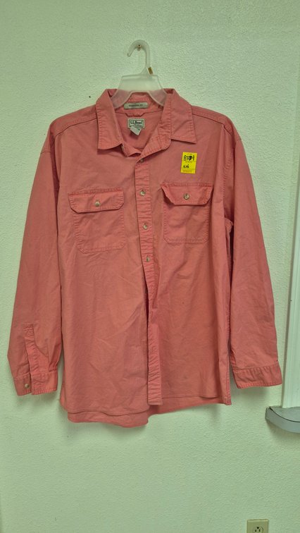L.L. Bean Traditional Fit Long-Sleeve Cotton Shirt, XL-Tall