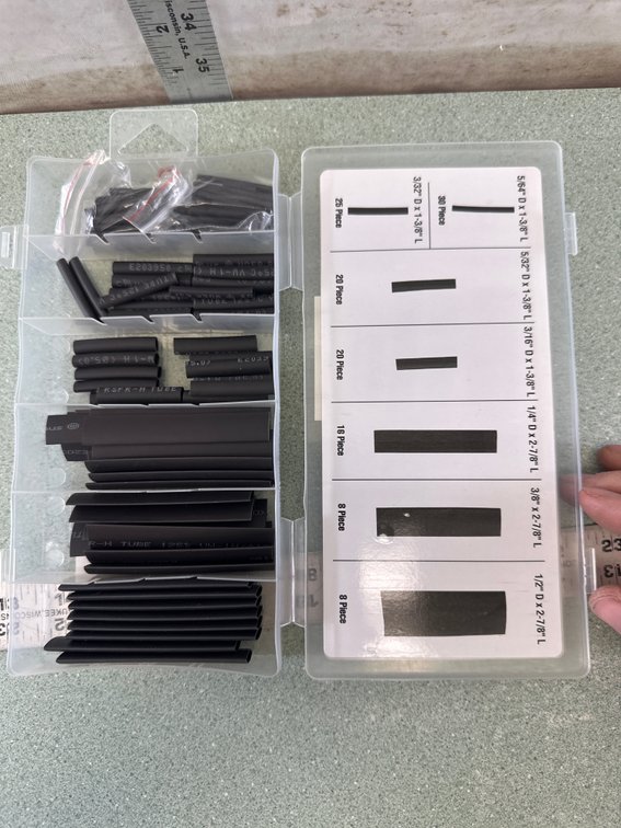 Storehouse Heat Shrink Tubing with Storage Case