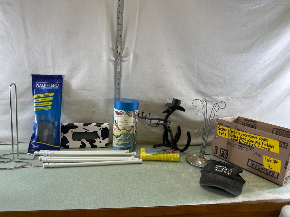 Puzzle, Horseshoe Sculpture, Paddle Grip, and More