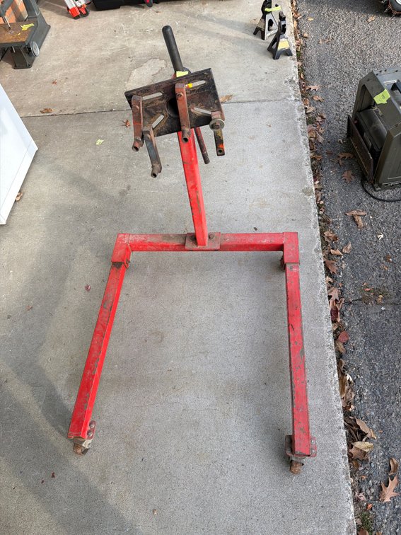Rolling Engine Stand